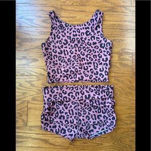 Free label swim suit